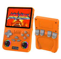 Bestseller J36 Console de jeu portable open-source 64 Go de stockage Système Linux Wi-Fi portable 10 000 jeux Écran 3,5 pouces