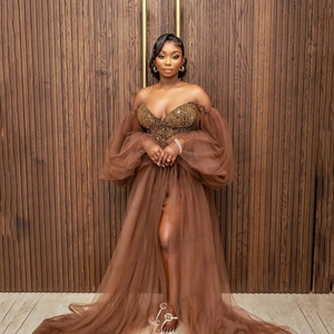 Brown Wedding Gowns - Mermaid & A-Line Styles - 2025 New Design Brown Wedding Gowns - Mermaid & A-Line Styles - 2025 New Design