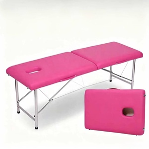 Double beam reinforced massage <b>bed</b>, beauty salon specific beauty <b>bed</b>, <b>portable</b> handheld perforated home massage <b>bed</b> - Product Image 2