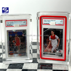 Étui de protection en acrylique transparent SYP <span class=keywords><strong>Beckett</strong></span> magnétique pour carte de classement BGS, pour carte de collection TCG Shohei Ohtani Rookie PSA - Product Image 5