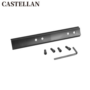 Adaptateur de montage de portée de télescope d'usine en alliage d'aluminium 13 fentes support optique 140mm équipement tactique de chasse - Product Image 5