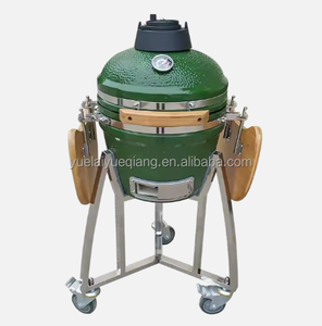 Mini interior/exterior <span class=keywords><strong>horno</strong></span> de acero esmaltado mesas laterales <span class=keywords><strong>Kamado</strong></span> barbacoa parrillas Camping fumador barbacoa sin humo jardín - Product Image 1