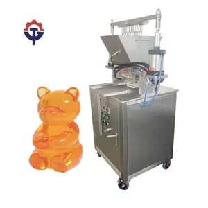 TG Manufacturer semi-automatic easy operation gummy candy fudge candy machine depositing line