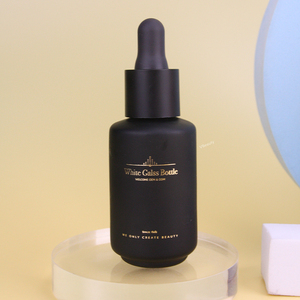 Weiße Mattglas-Tropfflasche 30ml Leere Kosmetik-Serumflasche mit Pipette für Augencreme, Gesichtscreme, Ätherisches Öl und Flüssigkeiten - Product Image 6