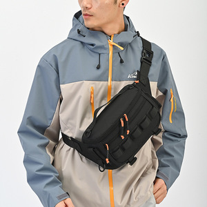 Bolso cruzado de gran capacidad para hombre, bandolera para exteriores, bolso deportivo para exteriores, bolsa para equipo de pesca, bolsa para señuelos de pesca - Product Image 2