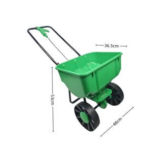 Esparcidor de estiércol para césped agrícola moderno de 26L, controlador de flujo de 5 velocidades, esparcidor de alimentación para trabajos de siembra al aire libre - Product Image 1