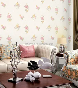 Indah Peony Desain Dinding Wallpaper Kertas