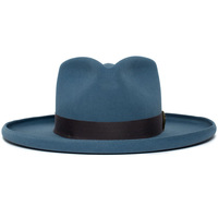 Chapeau Fedora en feutre 100% laine à bord crayon tendance
