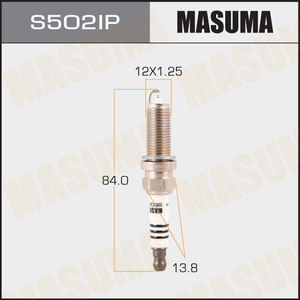Bujía de motor de coche MASUMA S502IP Brisk Iridium Platinum For125cc para Nissan para Tiida para <span class=keywords><strong>Renault</strong></span> - Product Image 6