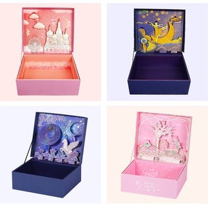 ZL 3D Creativo Di Compleanno Di Natale di Cioccolato Contenitore di Caramella Sciarpa Tazza Profumo Lipgloss Imballaggio Contenitore di Regali di San Valentino di Lusso di Grandi Dimensioni - Product Image 2