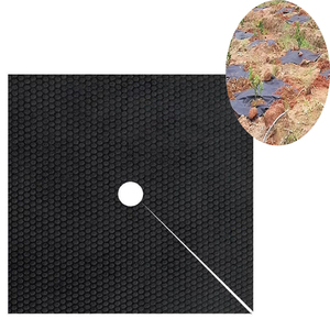Manta Antihierbas de Polipropileno No Tejido, la Más Vendida, con Alta Permeabilidad al Agua, Negra, 0.8m*0.8m, 12-24 Meses - Product Image 3
