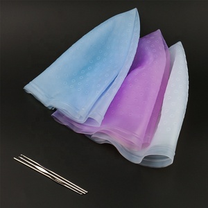 Bonnet <span class=keywords><strong>de</strong></span> coloration et <span class=keywords><strong>de</strong></span> mise en valeur en silicone réutilisable Outil <span class=keywords><strong>de</strong></span> coiffure durable pour les salons <span class=keywords><strong>de</strong></span> coiffure - Product Image 6