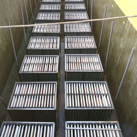 Membrane MBR en PVDF à haute filtration de taille de pore de 0,01 μm 0,1 μm largement utilisée pour le traitement des eaux usées avec une garantie d'un an