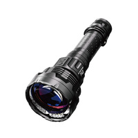 Lampe de poche LED P40 LEP en alliage d'aluminium, rechargeable par USB, étanche à 2900m, faisceau haute intensité pour la chasse en plein air et les urgences