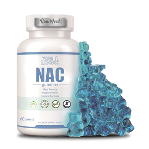 เรนวูด เอ็นเอซี กัมมี่ส์ ผลิตภัณฑ์เสริมอาหารแบบ OEM สำหรับแบรนด์ส่วนตัว เอ็นเอซี เอ็น-อะซีทิลซิสเทอีน กัมมี่ส์ ขนาด 600 มก. และ 1000 มก. - Product Image 1
