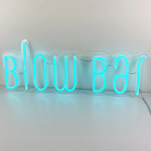 Enseigne lumineuse LED néon en silicone personnalisée en gros, lettres RGB pour la décoration, publicité, tube lumineux LED flexible, intérieur/extérieur - Product Image 6