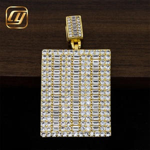 จี้เพชรฮิปฮอปทองคำแท้ 10K 14K ประดับเพชร CHOYUE Lab Grow Diamond ผ่านการทดสอบเพชร เครื่องประดับฮิปฮอปคุณภาพสูง - Product Image 5