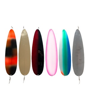 Señuelos de cuchara para lubina de 11 pulgadas, de acero inoxidable 304, señuelos de pesca de fondo para la pesca de lubina. - Product Image 1