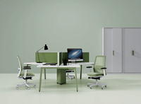 Chaises de bureau ergonomiques modernes à dossier haut en maille pivotantes, nouvellement conçues pour l'atelier et l'hôpital