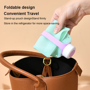 Bolsas de Almacenamiento de <span class=keywords><strong>Leche</strong></span> <span class=keywords><strong>Materna</strong></span> de Diseño Personalizado al por Mayor, Contenedor de Almacenamiento de Silicona de Grado Alimenticio, Apto para Microondas, Bolsa de Almacenamiento de Alimentos para Bebés - Product Image 6