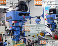 Fraiseuse verticale multifonctionnelle HUASHUO ZX6332A 380V à grand déplacement, affichage numérique à trois axes, livraison rapide, ISO40