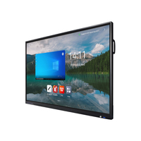 Pizarra Interactiva Inteligente LCD Todo en Uno 2025, 4K, Táctil de 20 Puntos, para Enseñanza, con 3 Años de Garantía, para Educación Científica Infantil