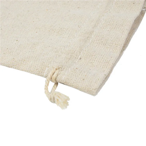 Sacs en coton personnalisés avec logo imprimé, sacs à cordon promotionnels, pochettes de rangement imperméables, petits sacs cadeaux, sacs de shopping - Product Image 5