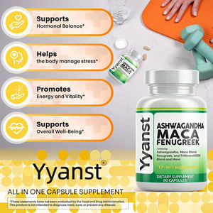 แคปซูลเสริมพลังงานและต้านอนุมูลอิสระจากรากมาคาและอัชวกันดา ยี่ห้อไพรเวทเลเบล พร้อมเสริมภูมิคุ้มกัน ปรับแต่งได้สำหรับผู้ใหญ่ - Product Image 3