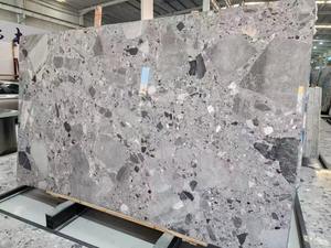 Hauts de vanité de salle de bains de marbre de Ceppo <span class=keywords><strong>Noca</strong></span> avec le double évier - Product Image 2