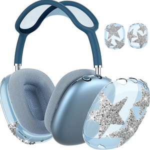 Funda para auriculares Ins Style New Shining Diamond Star adecuada para <span class=keywords><strong>Airpods</strong></span> <span class=keywords><strong>Max</strong></span>, funda para auriculares de TPU de tres piezas en varios colores - Product Image 6