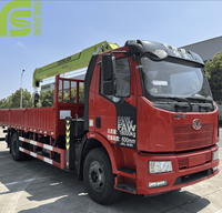 ZLT2000V4 Zoomlion 8 chargeable Cargo Ton Camion Grue Machine de construction 4 sections construction élévateurs pick-up voiture grue