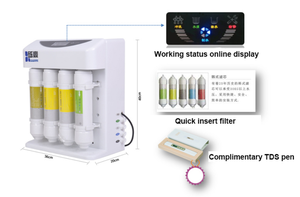 DI 30L/saat deiyonize su ve damıtılmış su laboratuvarı ultra saf su makinesi - Product Image 4