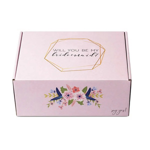 Fold Manufacturer Customizable Unique Personalized Cartoon Eco Paper Gift Folding Box Set for Business - Product Image 6