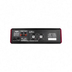 เครื่องขยายเสียง AOSHEN ระดับมืออาชีพ 2x350W 8 12 ช่องสัญญาณ 16 DSP มิกเซอร์ USB ไมโครโฟนไร้สายคู่ วัสดุโลหะ - Product Image 4