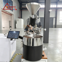Torréfacteur à café commercial REEKSS 2 kg, 3 kg, 6 kg, machine à torréfier les grains de café entièrement automatique