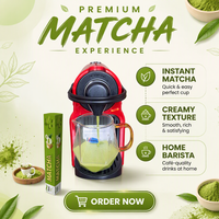 Capsules de poudre de matcha personnalisées - Capsules de thé vert de qualité cérémonielle pour le bien-être et la vitalité