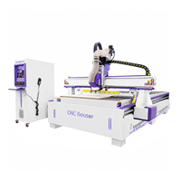 Router CNC Jinan Mosencnc 2050 ATC con 12 Herramientas, Cambiador de Herramientas Lineal, Husillo de 9kW y Mesa de Vacío para Muebles de Madera