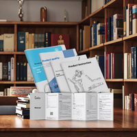 Brochure personnalisée en usine, couverture rigide, biodégradable, écologique, en papier recyclé, avec impression offset CMYK et plastification