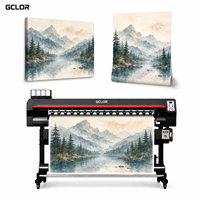 Impresora de Formato Ancho GCLOR Easyjet 1801 1802 1830mm, Máquina de Impresión por Sublimación con Tinta Eco Solvente I3200