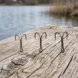 [Yooseung Industrial] Hameçons de pêche professionnels à double crochet robustes pour la pêche au jigging de gros gibier, hameçons circulaires haute résistance - Product Image 3