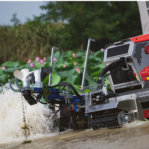 Amphibious Multi-Function Cleaning Boat with Propeller, 7.8km/h Travel Speed, for Rivers, Lakes and Seas. - Product Image 6