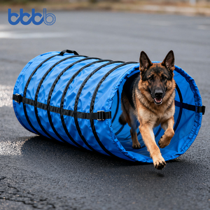 Tunnel pour chiens en nylon épais, résistant aux hautes températures, anti-âge, pour l'entraînement d'agilité des animaux de compagnie - Product Image 6