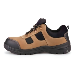 Chaussures de sécurité basses antistatiques pour hommes, avec embout en acier, en daim respirant, à lacets, pour toutes les saisons, idéales pour l'industrie, la cuisine et la construction - Product Image 5