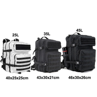 Sac tactique de fitness sur mesure 25L 35L 45L Sac à dos de sport pour la personnalisation de marque