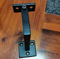 Supports de main courante muraux réglables en acier inoxydable avec revêtement en poudre traditionnel OUYA, garantie à vie pour balcon