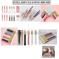 Applicateur de pinceau à lèvres jetable en silicone floqué pliable et plat Mini pinceau de maquillage Pinceau brillant à lèvres