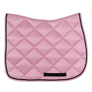 Professional Equestrian Manufacturer Riding Jumping Saddle Cloth Customized Stain Air Mesh Horse Saddle Pads