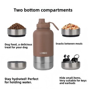 Stainless Steel Insulated Water <b>Bottle</b> 32oz Double Wall Vacuum Flask Travel Outdoor <b>Drink</b> Container Modern Design Solid Color - Product Image 3