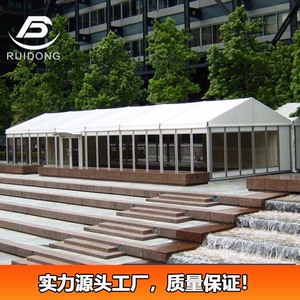 เต็นท์ทรงจั่วอลูมิเนียมอัลลอยด์กลางแจ้ง Ruidong ขนาด 2000-3000 มม. กันน้ำ กางเร็ว แบบขยาย สำหรับงานแต่งงาน - Product Image 2