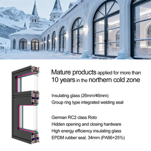 <span class=keywords><strong>Ventanas</strong></span> Plegables Acústicas Insonorizadas de Aleación de Aluminio con Malla de Acero Inoxidable para Estudios, Oficinas, Baños, Dormitorios y Apartamentos - Product Image 3